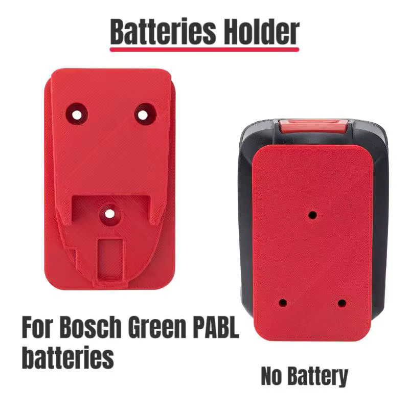 Bosch 18V Green PBA Lithium-Batterie Wandhalterung zur Aufbewahrung von Akkus - Bild 2