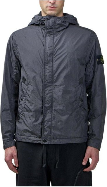 Stone Island Jacke, Harz-Nylon, Grau, Herren - Bild 1