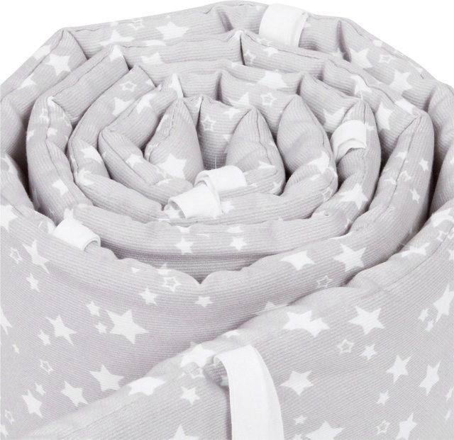 Babybay Nestchen Piqué für Beistellbett Boxspring XXL in Grau - Bild 1
