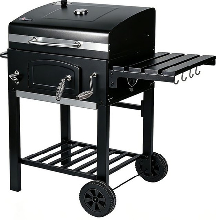 El Fuego Holzkohlegrill Ontario II in Schwarz