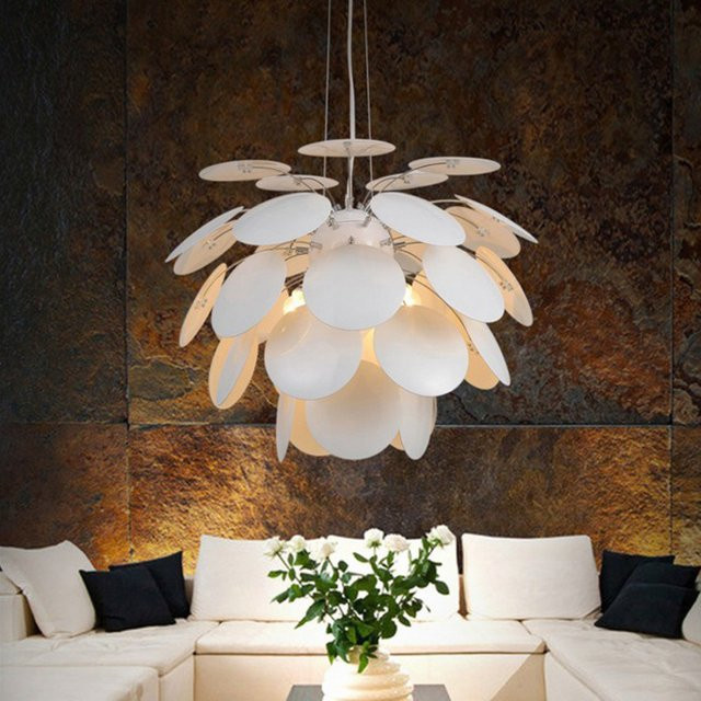 Marset Discoco LED Pendelleuchte Design Organic Suspension für Wohnzimmer und Schlafzimmer in Warmweiß - Bild 1