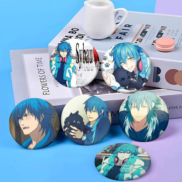 Brosche Aoba Seragaki, Emaille-Pin, Rund - Bild 1