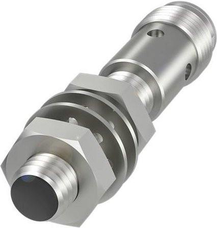 Balluff Induktiver Näherungsschalter BES M08ME1-GSC20B-S04G BES0022 bündig, Farbe: Silber, Durchmesser: 8 mm, Länge: 50 mm - Bild 1