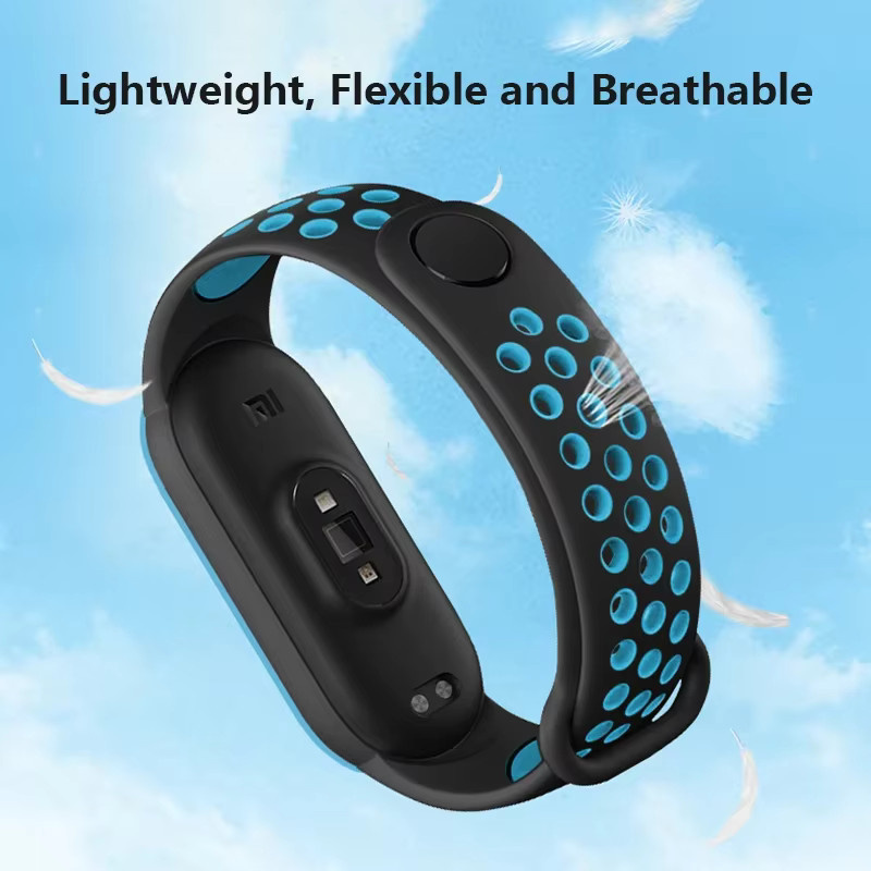Xiaomi Uhrenarmband Silikon, Mi Band 7 6 5 4 3 - Bild 2