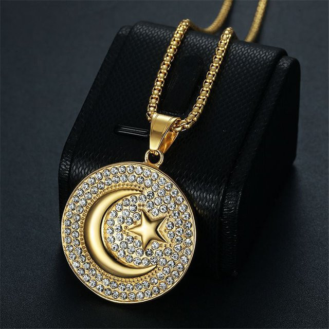 MAGIC ZONE Halskette, Edelstahl, Gold, Zirkonia, Unisex - Bild 1