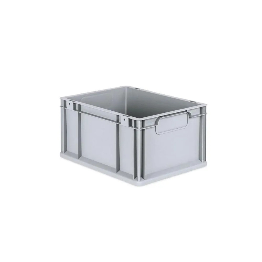 PROREGAL Eurobox Nextgen Economy Transportbox mit Griffen, Grau, H x B x T: 22 x 30 x 40 cm, 20 Liter - Bild 2