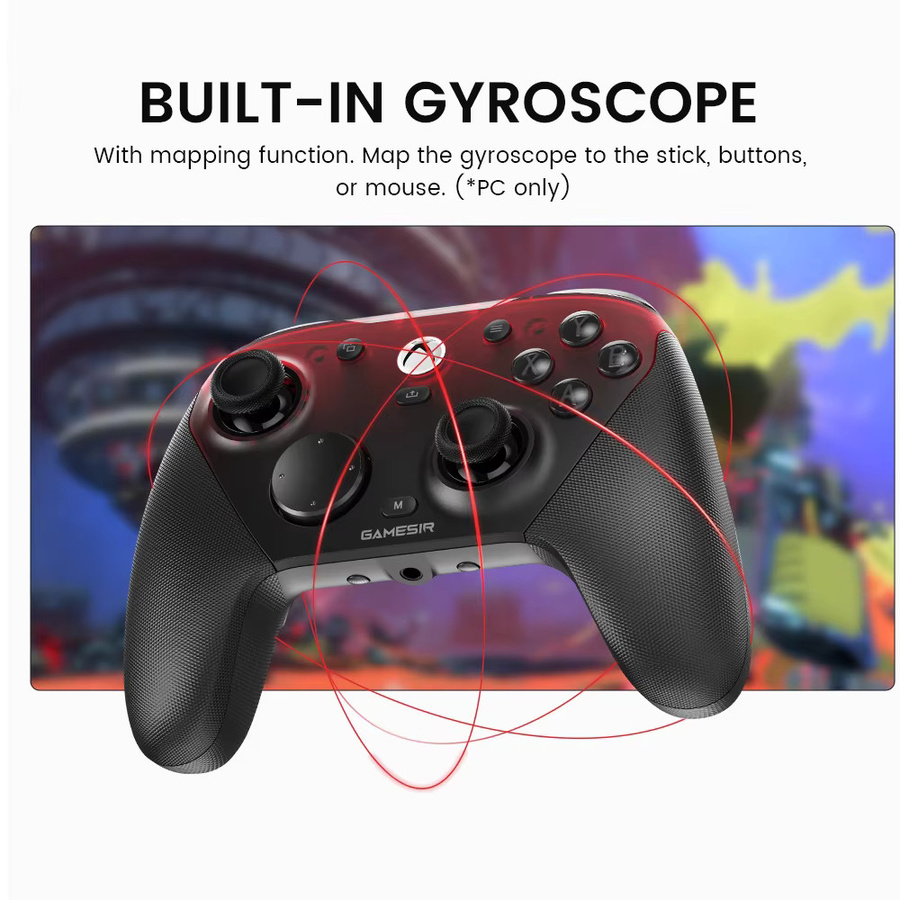 GameSir G7 Pro Xbox-Controller in Silber für Xbox Series X | S, Xbox One X | S, PC, Steam und Android mit Hall-Effekt, Ladestation und Gyroskop - Bild 5