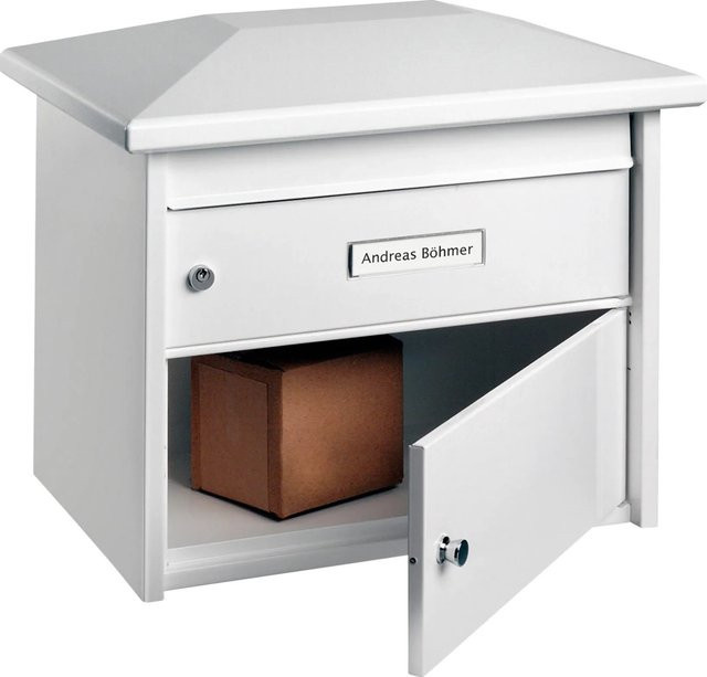 Burg-Wächter Außenbriefkasten Europa 732 in Weiß - Bild 1