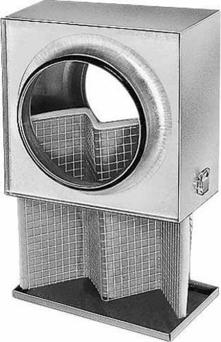 Helios Ventilatoren LFBR 400 G4 Luftfilter-Box aus Stahl in Silber - Bild 1