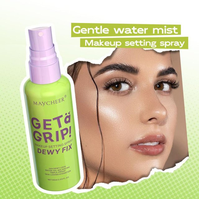 Perfect Skin Make-up-Fixierspray, matt, grün, Unisex - Bild 1