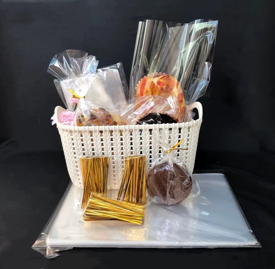 Transparente Cellophanbeutel aus OPP-Plastik für Süßigkeiten, Backwaren und Hochzeitsgeschenke - Bild 3