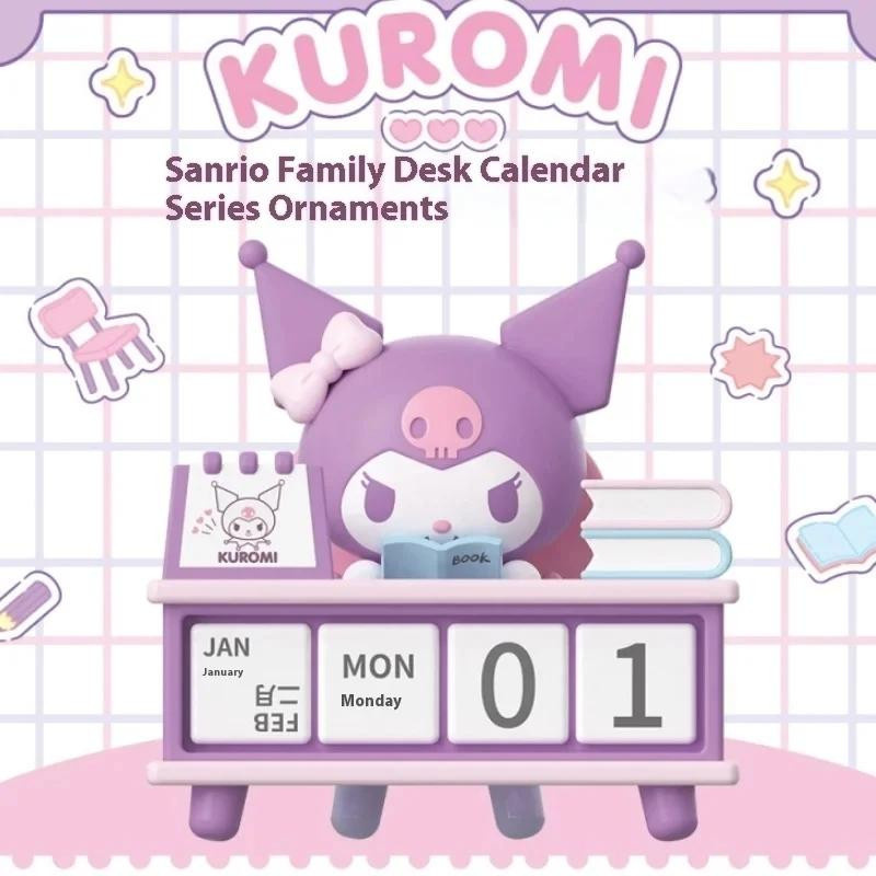 Sanrio Schreibtischkalender mit Kuromi und Pochacco als dekoratives Anime Zubehör - Bild 2