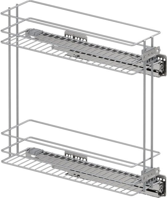 Vauth-Sagel Drahtkorb Sub Slim Classic Rack Korpusbreite 200 mm in Stahl Silber - Bild 1