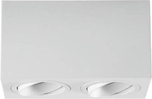 Brumberg Anbaugehäuse drehbar und schwenkbar in Weiß aus Aluminium mit IP20 Schutzart - Bild 1