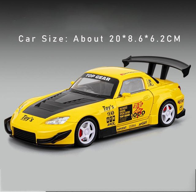 Linyi toy car R34 993 S2000 Miniaturmodell Spielzeug, Druckgussauto, 1:22, ab 14 Jahren - Bild 1