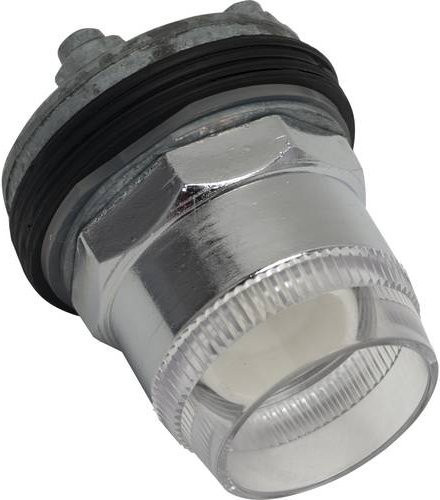 Schneider Electric 9001K1L Leuchtdrucktaster rund in Silber Ø 30 mm - Bild 1