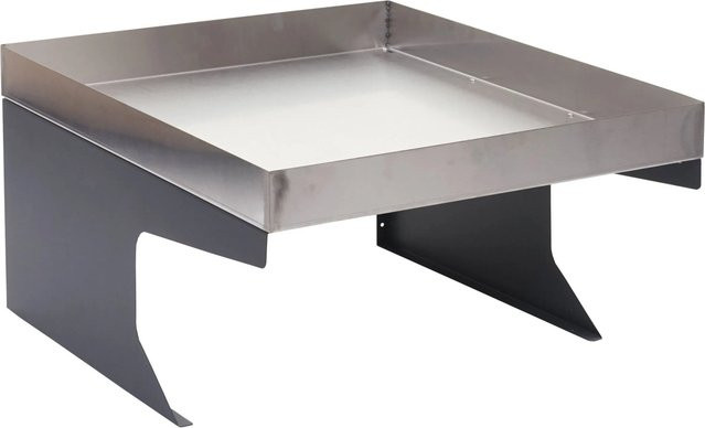 PROREGAL Mähroboter-Garage mit Pflanzkasten aus Metall in Edelstahl-Optik, Farbe: Anthrazit, H x B x T: 70 x 37 x 60 cm - Bild 1