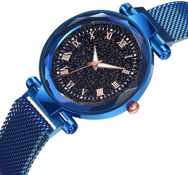 Armbanduhr CosyHome, Quarz, Legierung, Blau, Milanaise, Damen - Bild 1