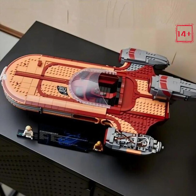 Hot Toys Star Wars Luke Skywalker's Landspeeder, Bausteine, 1890 Teile, ab 14 Jahren - Bild 1