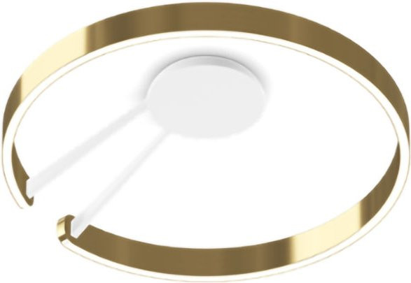 Occhio Mito aura 60 LED-Wand- und Deckenleuchte in Weiß Matt und Bronze mit x-tra warmem LED-Licht (2200K - 3500K) und Occhio air Modul - Bild 1