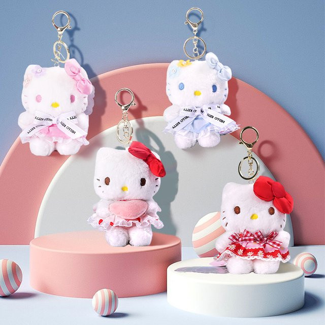 Sanrio Hello Kitty Plüsch Anhänger - Bild 1