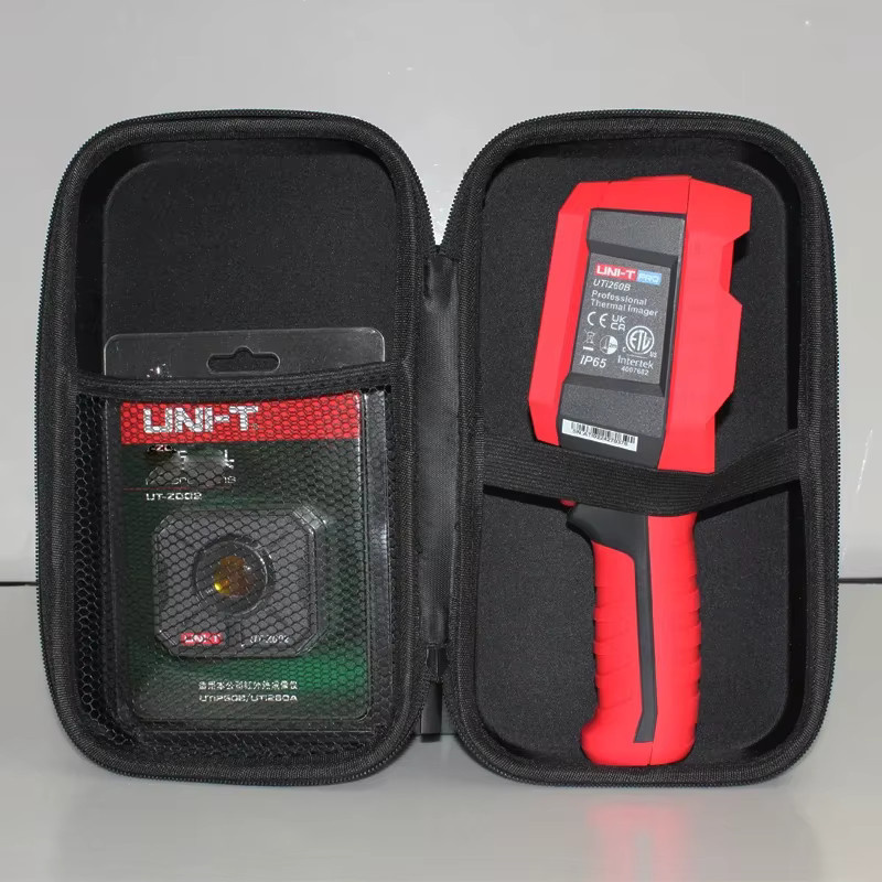 EINHEIT EVA-Aufbewahrungstasche in Schwarz für Digitalmultimeter und Wärmebildkameras UT89X UT204+ UTI160S UTI260B - Bild 2
