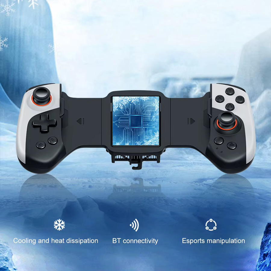 ALLOYSEED 2-in-1 Kabelloser Mobiler Gaming-Controller mit Kühlfunktion für iPhone, Android und Nintendo Switch sowie PC - Bild 2