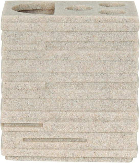 Lund MSV Zahnbürstenhalter aus Polyresin in Beige - Bild 1