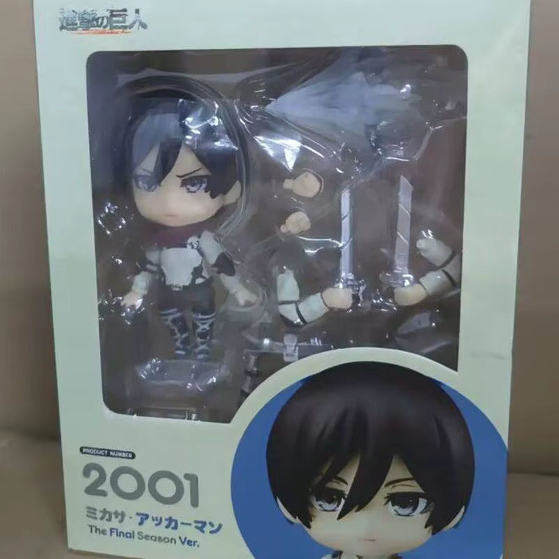 Bandai Mikasa Ackerman Attack On Titan Actionfigur Q-Version Final Season Sammelfigur mehrfarbig - Bild 2