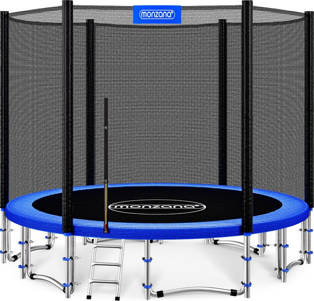 Monzana Trampolin Ø427cm mit Sicherheitsnetz und Stahlrahmen TÜV SÜD GS - Bild 1