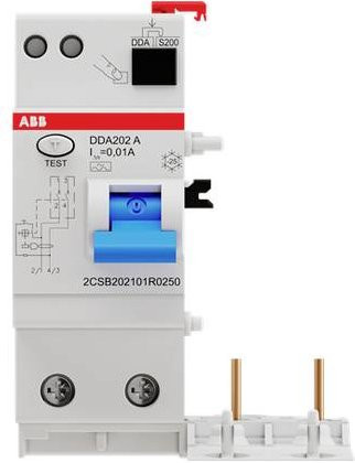 ABB RCBO FI-Schutzschalter 25A Weiß - Bild 1