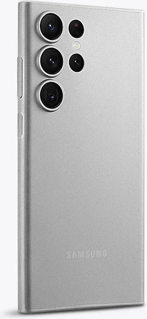 Ultra dünne matte Schutzhülle für Samsung Galaxy S24 Ultra und Samsung Galaxy S24 Plus in Weiß, 0,3 mm weiche Rückabdeckung - Bild 1