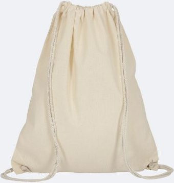 Turnbeutel TEXXILLA aus Baumwolle in Beige mit Rucksackfunktion und OEKO-TEX STANDARD 100, B: 46 cm, H: 38 cm - Bild 1