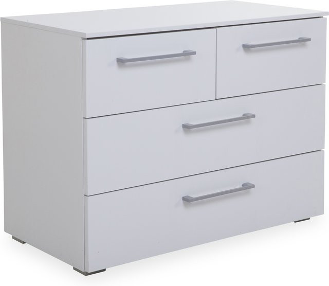 Kommode vito ALLSTARS modern in Weiß B: 61 cm, H: 80 cm, T: 42 cm - Bild 1