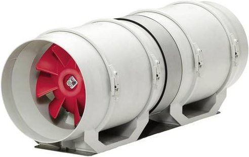 Helios Ventilatoren 6061 Rohr-Einschublüfter 230V mit 550 m³/h Luftleistung und 160 mm Durchmesser - Bild 1