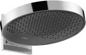 Hansgrohe Rainfinity 360 Kopfbrause mit Wandanschluss, Chrom, Durchmesser: 38,1 cm - Bild 1