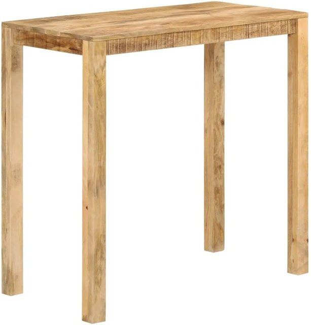vidaXL Bartisch aus massivem Mangoholz in Braun, B/T/H: 112 x 55 x 108 cm - Bild 1