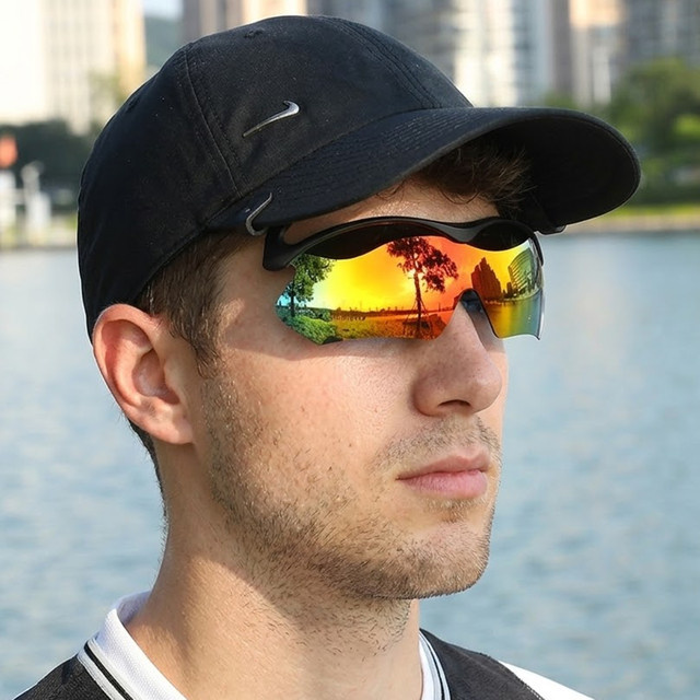 ZOZO TOMI Clip-On-Sonnenbrille, Unisex, Vollrand, Kunststoff, Wrap - Bild 1