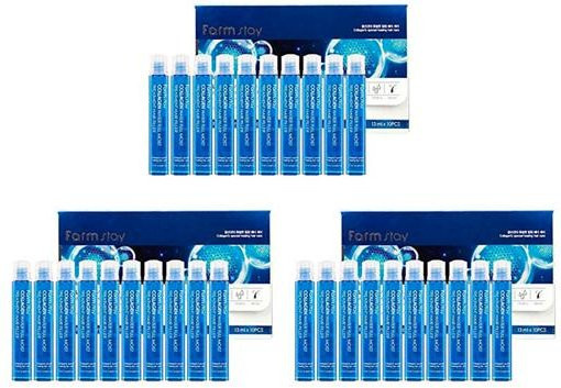 Farm Stay Haarfüller Set mit Kollagen, 130 ml, für strapaziertes Haar - Bild 1