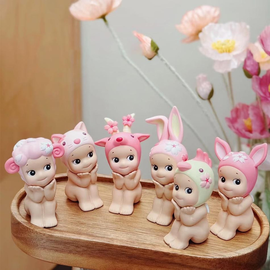 Wucifang Jewelry S Angels Kirschblüte Anime Figur aus PVC in Multicolor als dekorative Puppe für Kinder und Fans - Bild 4