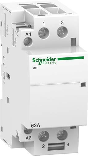 Schneider Electric A9C20162 Installationsschütz mit 2 Schließern, 63A, 250 V/AC, Farbe: Weiß - Bild 1