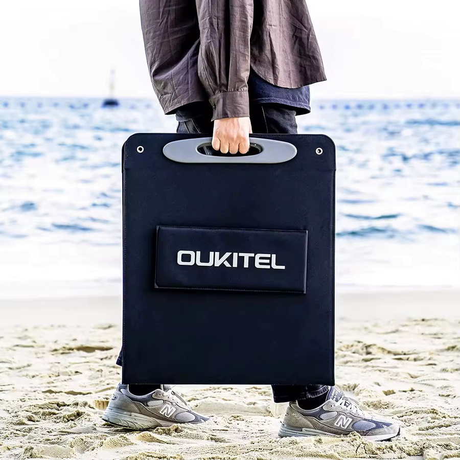 OUKITEL PV400 Tragbares Faltbares Solarpanel 400W in Schwarz mit 24,8% Energieumwandlungsrate für Outdoor und Camping - Bild 4