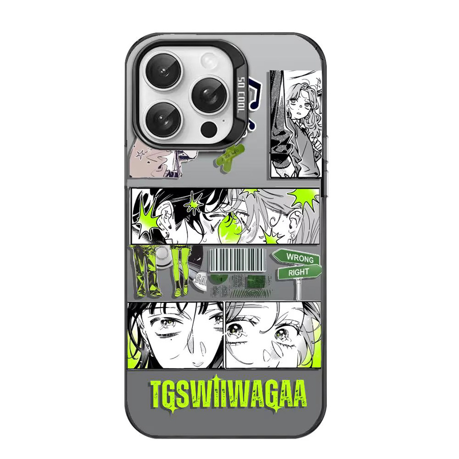 A-Aya O-Oosawa K-Koga Mitsuki Handyhülle für iPhone 17 16 15 14 13 12 11 Pro Max Air Matte Laser Aurora stoßfest in Schwarz und Mehrfarbig - Bild 4