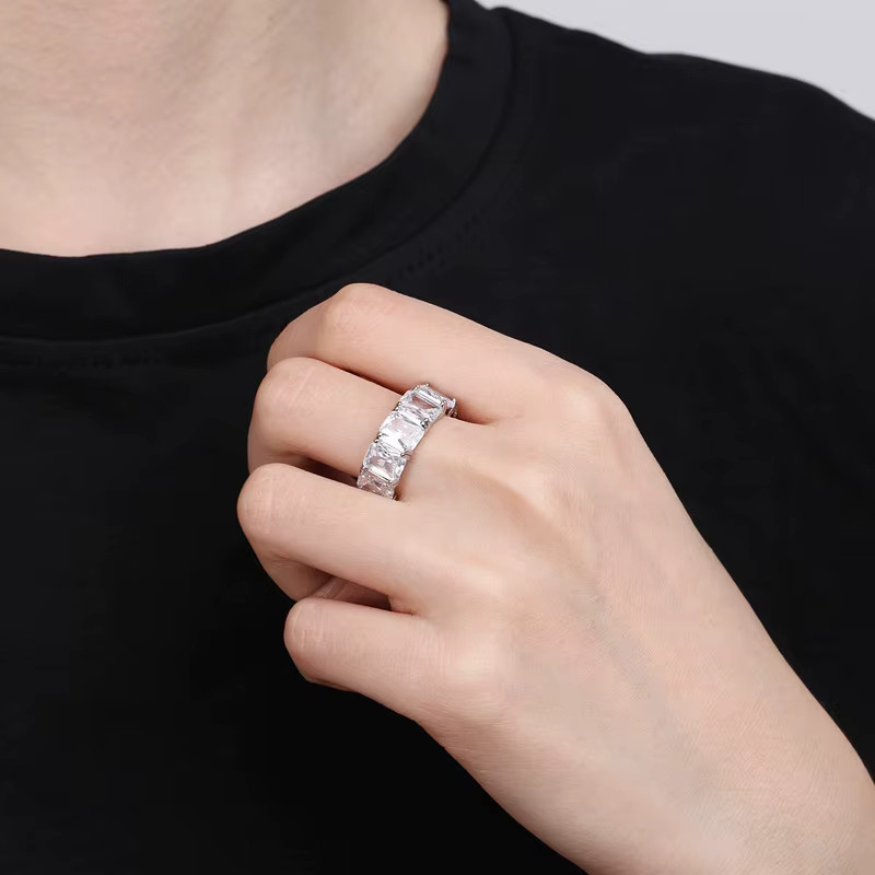 PABEYN Ring 925 Silber, Zirkonia, Unisex - Bild 3