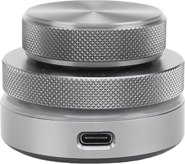 ABZW Multimedia-Controller mit RGB-Beleuchtung, 2,4G Bluetooth und USB-C, Lautstärkeregler in Silber/Multicolor für PC, Tablet und Telefon - Bild 1