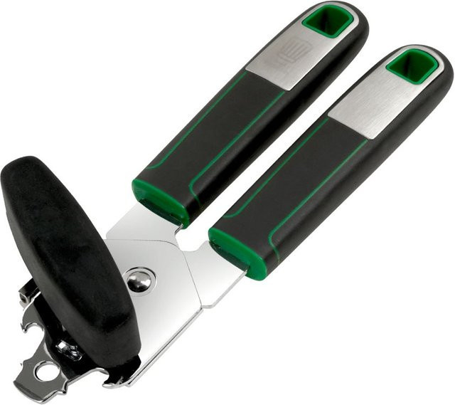 Fackelmann Dosenöffner Bonn in Schwarz und Grün mit ergonomischem Griff, Höhe: 20 cm - Bild 1