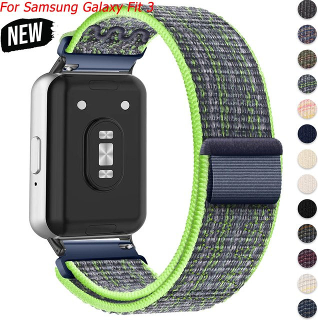 OAKCHARM Uhrenarmband Nylon, Samsung Galaxy Fit 3, Unisex, Bunt - Bild 1