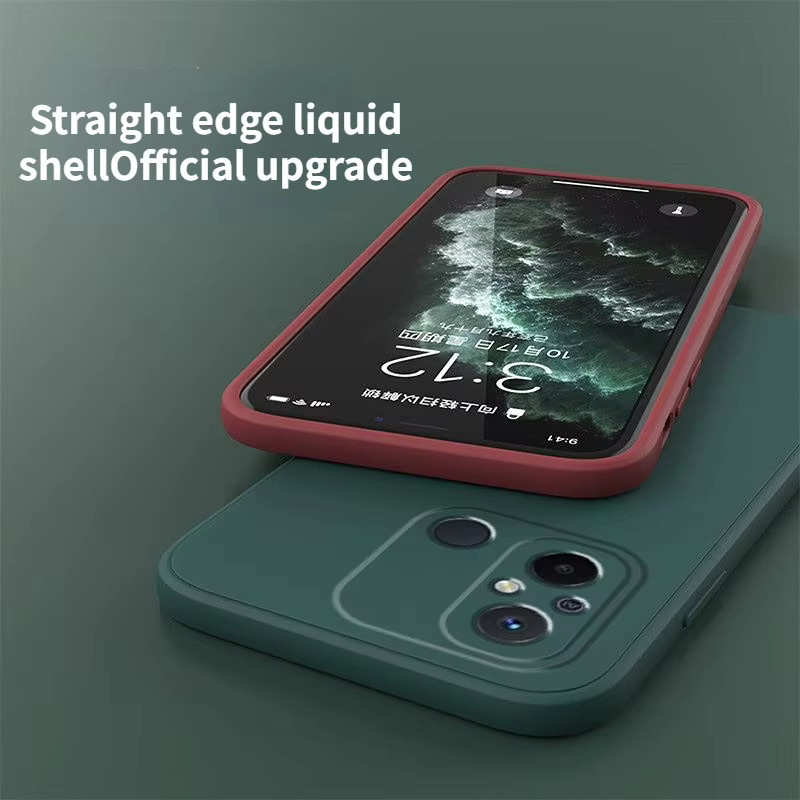 Sturzsichere Silikon Handyhülle für Xiaomi Redmi 12C in Schwarz - Bild 3