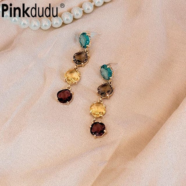 Pinkdudu Ohrringe, Kristall, Bunt, Damen - Bild 1