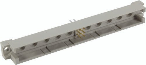 HARTING Messerleiste 09731066903 aus Messing in Grau mit 3 Reihen - Bild 1